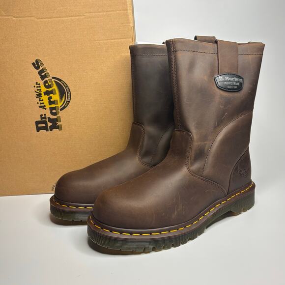 Dr. Martens Other - Dr. Martens Industrial Gaucho Volcano 2295 Icon Wellington Steel Toe Work Boot
